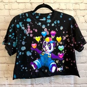 Lisa Frank cropped T-shirt